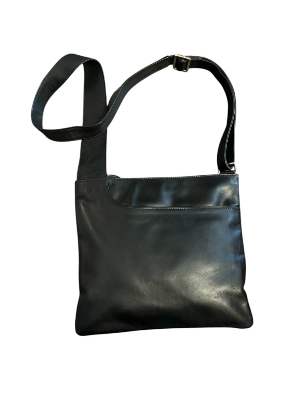 Radley London Black Leather Pocket Bag with Front Pocket and Original Hang Tag - Picture 6 of 11